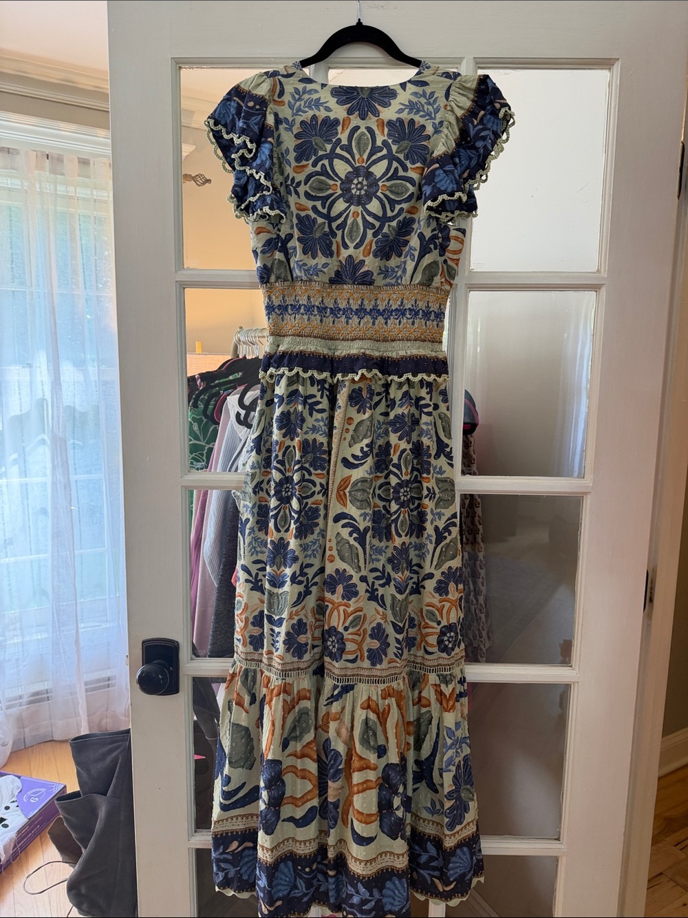 👗 FARM Rio Ocean Tapestry Green Maxi Dress
Size: S - Picture 5 of 5